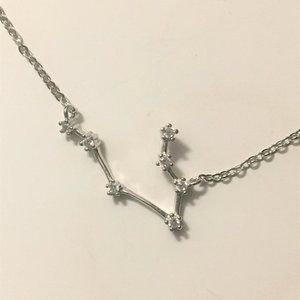 925 Sterling Silver Pisces Constellation Necklace
